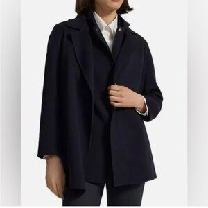 Theory Nocturne Navy Coat